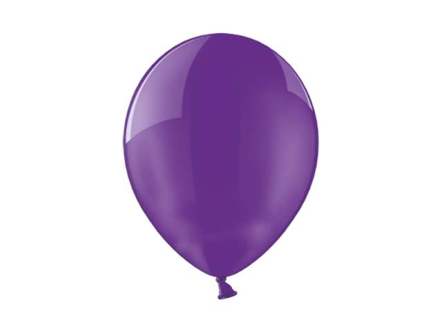 Balony 12" Crystal BELBAL Quartz Purple 100 szt