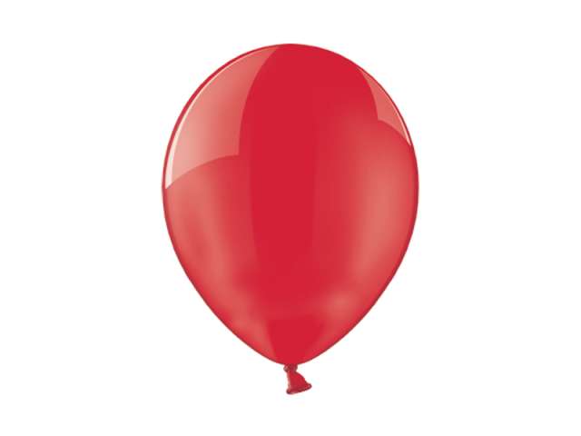 Balony 10" Crystal BELBAL Royal Red 100 szt