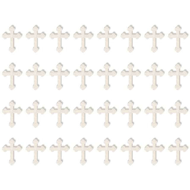 Scrapki beermata "Krzyż 1", 15x20 mm, 32 szt
