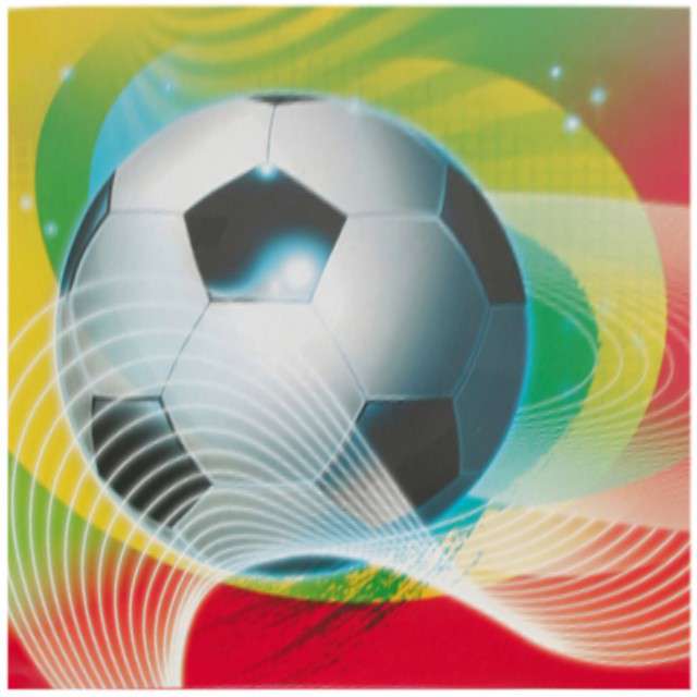 Serwetki "Piłka Soccer Party", AMSCAN, 20 szt
