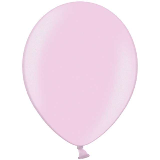 Balony "Metallic", różowe cukierkowe, 12" STRONG, 100 szt