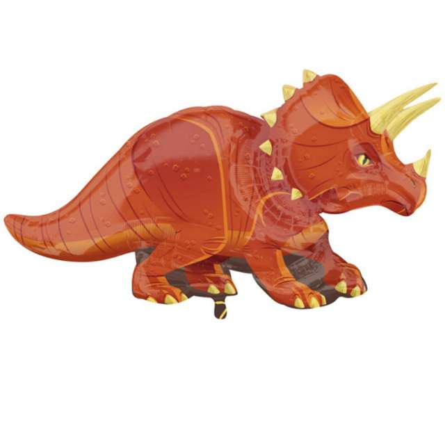 Balon foliowy Dinozaur Triceratops AMSCAN 41 SHP