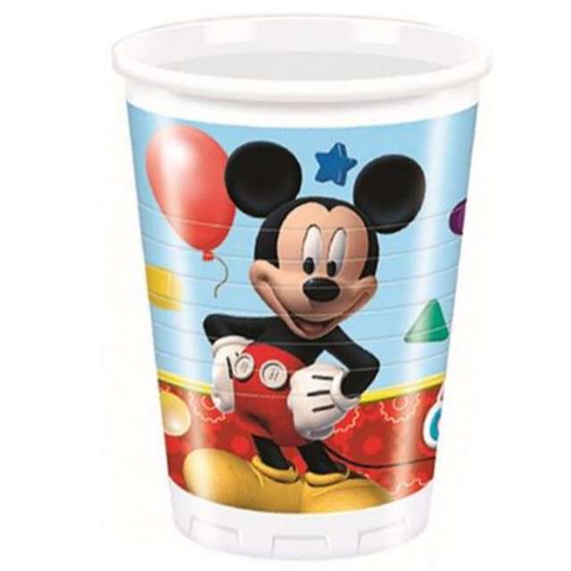 Kubeczki plastikowe "Playful Mickey", PROCOS, 200 ml, 8 szt
