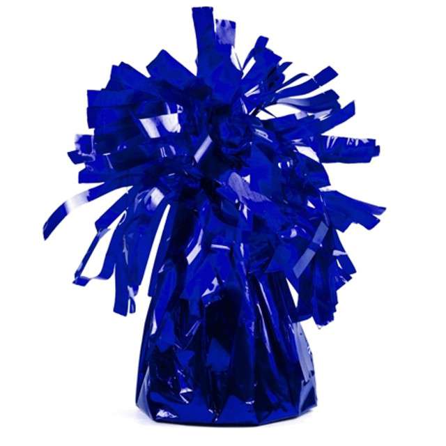 Obciążnik do balonów, foliowy, niebieski kobaltowy, PartyDeco, 4 szt