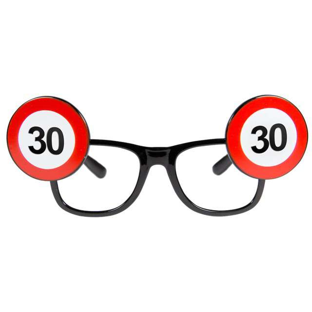Okulary party "Urodziny 30 Traffic Birthday", FOLAT