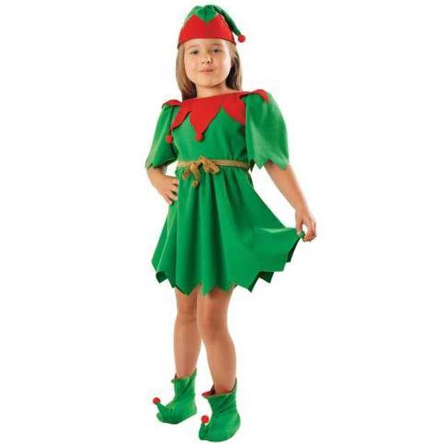 Strój dla dzieci "Elf Sukienka", KRASZEK, rozm. 98/104