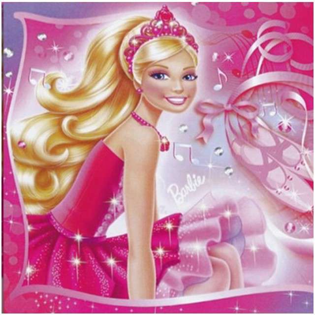 Serwetki "Barbie Baletnica", AMSCAN, 33 cm, 20 szt