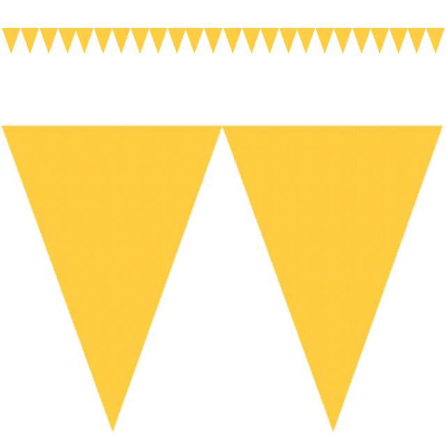 Baner flagi "Classic DIY", żółty, 450 cm
