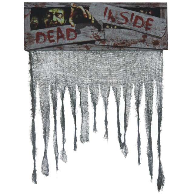 Kurtyna na drzwi "Horror Dead Inside", 137 x 96 cm