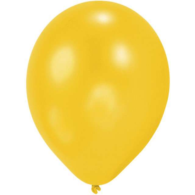 Balony "Classic", żółte, AMSCAN, 8", 10 szt