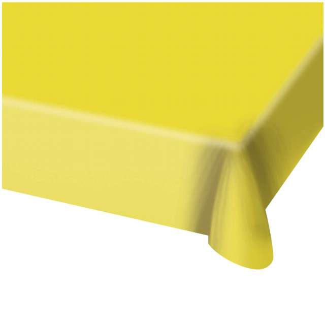 Obrus foliowy "Classic", żółty, FOLAT, 180 x 130 cm