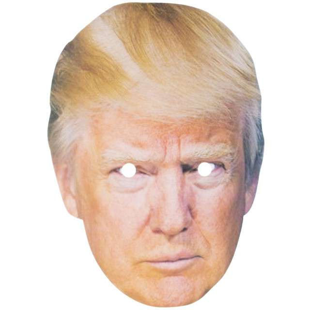 Maska papierowa "Donald Trump", FunnyFashion