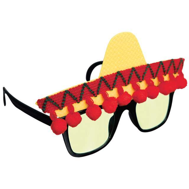 Okulary party "Sombrero Fiesta", AMSCAN
