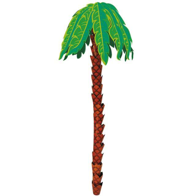 Dekoracja wisząca "Palma Hawajska 3D", AMSCAN, 240 cm