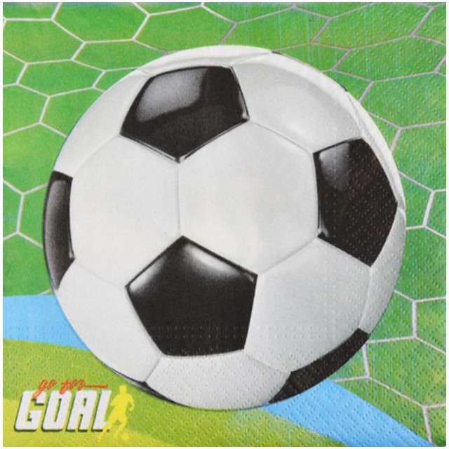 Serwetki "Piłka Nożna - Gol", ARPEX, 33 cm, 20 szt