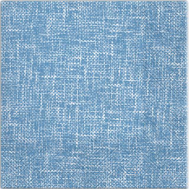 Serwetki "Linen Structure - Niebieski", PAW, 33 cm, 20 szt
