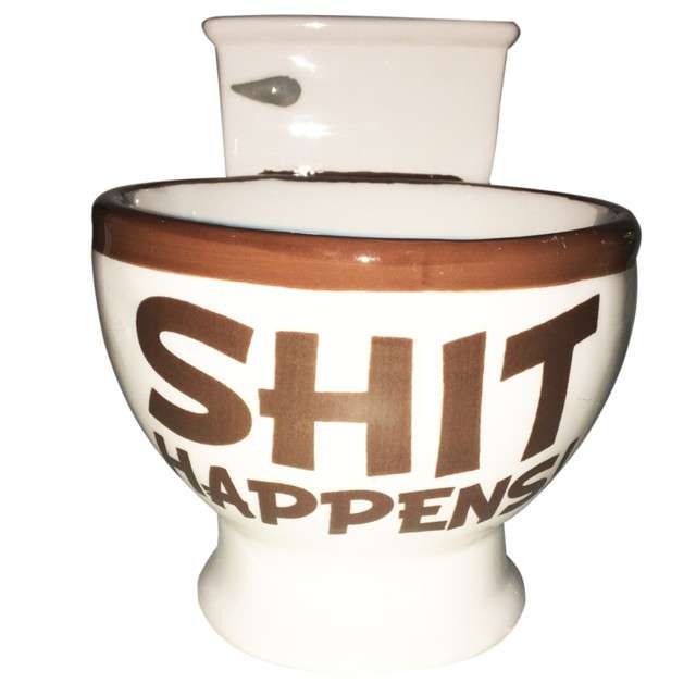 Kubek "Kibel - Shit Happens", Spencer & Fleetwood, 350 ml