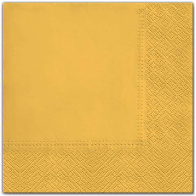 Serwetki "Classic", żółty, PAW, 33 cm, 20 szt