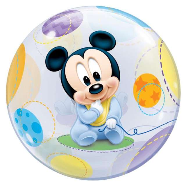 Balon foliowy "Baby Mickey", QUALATEX, 22" ORB