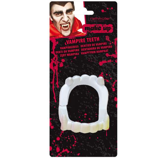 Sztuczne zęby "Wampir Drakula", AMSCAN