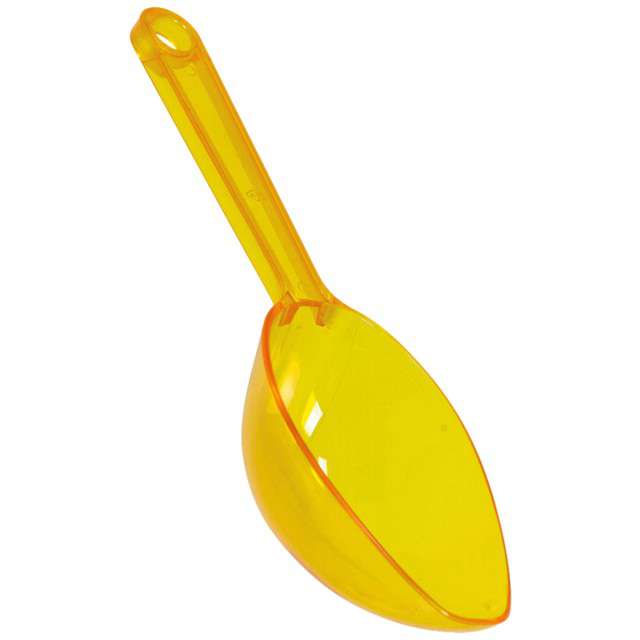 Łyżka do słodyczy "Classic", żółta, AMSCAN, 16,5 cm