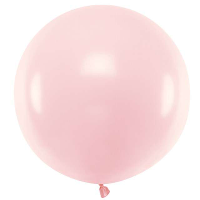Balon Pastel blady różowy 60cm PartyDeco RND