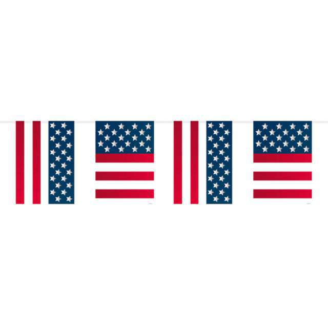 Baner flagi "USA Party", Folat, 1000 cm