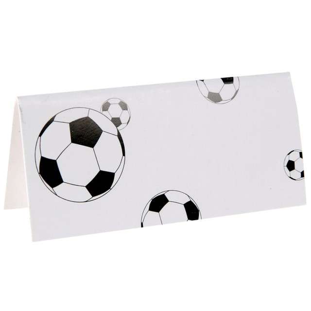 Wizytówki na stół "Piłka nożna",SANTEX, 7 x 3 cm, 10 szt