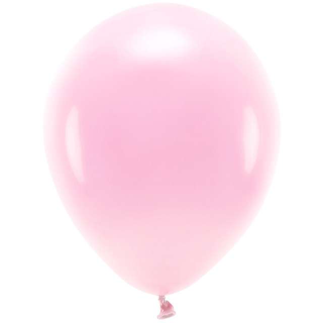 Balony "Ekologiczne", różowe jasne, Partydeco, 10", 100 szt
