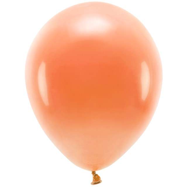 Balony "Ekologiczne", pomarańczowe, Partydeco, 10", 100 szt