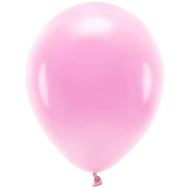 Balony "Ekologiczne", różowe, Partydeco, 10", 100 szt