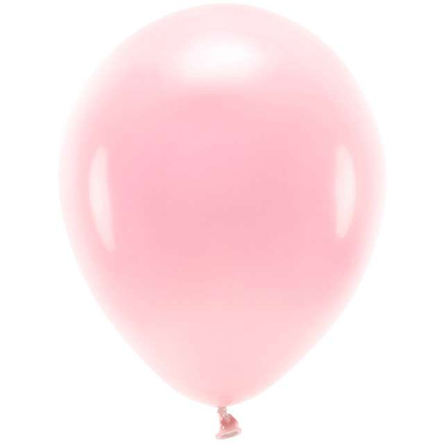 Balony "Ekologiczne", różowy rumiany, Partydeco, 10", 100 szt