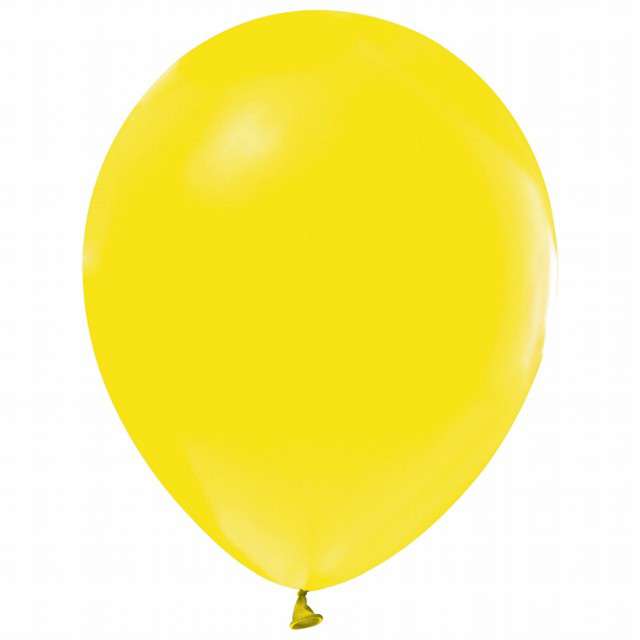Balony "Beauty and Charm", żółty pastelowy, GODAN, 12", 50 szt.