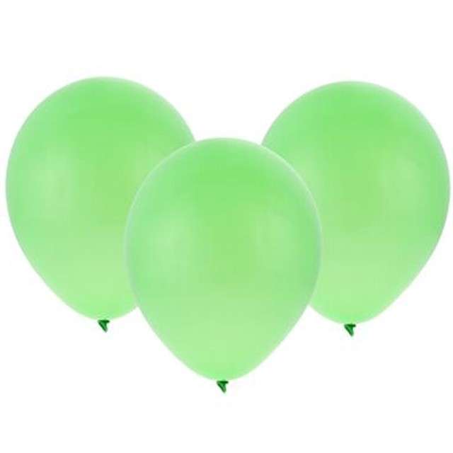 Balony "Bronisze", pastel zielone, Godan, 10", 100 szt