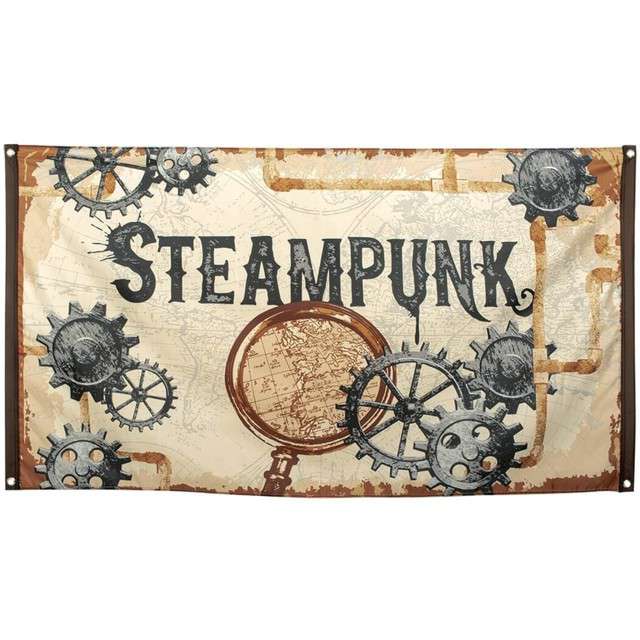 Baner "Steampunkowa Flaga", Boland, 150 cm