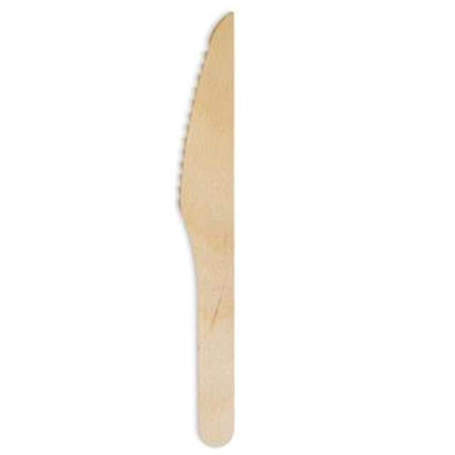 Noże drewniane "Classic Eko", naturalne, Godan, 100 szt