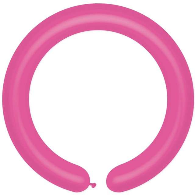Balony "Modeliny 140", różowy ciemny, Gemar, 100 szt