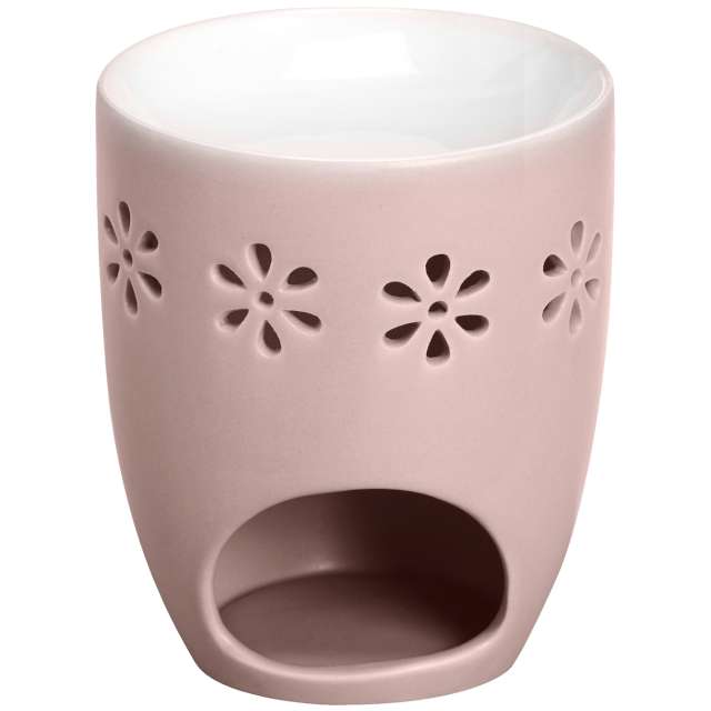 Kominek ceramiczny "Creations - Oval", różowy jasny, Bolsius