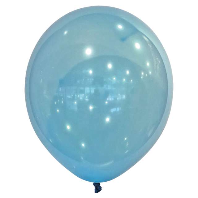 Balony "Decor Premium - Droplets", niebieskie, Amscan, 11", 50 szt