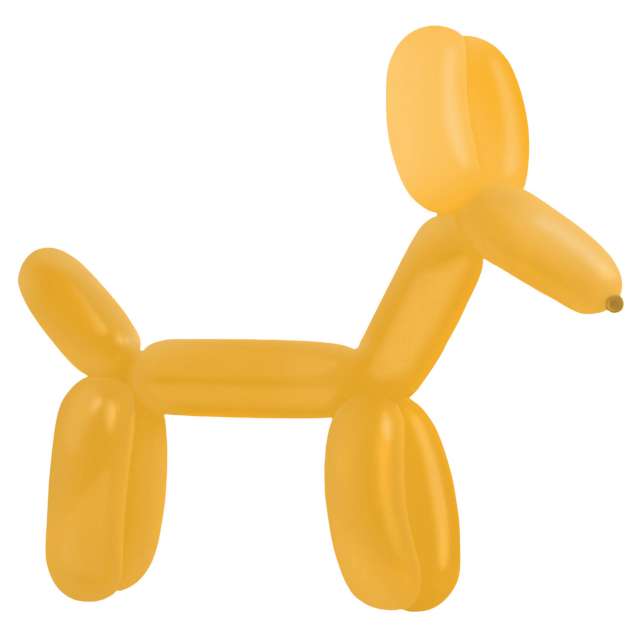 Balony "Decorator - Modeliny", żółte ciemne, Amscan, 45", 100 szt
