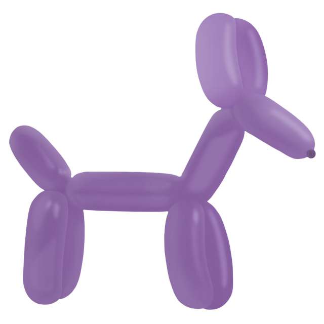Balony "Decorator - Modeliny", purpurowe, Amscan, 45", 100 szt