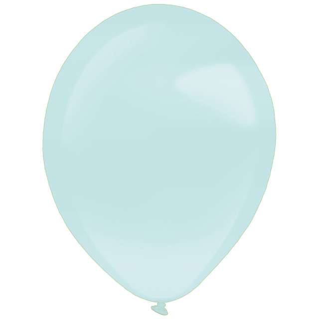 Balony "Decor Premium - Pearl", miętowe, Amscan, 11", 50 szt
