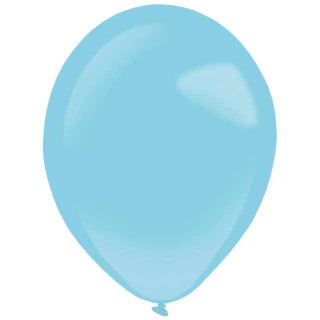 Balony "Decor Premium - Fashion", błękitne, Amscan, 11", 50 szt