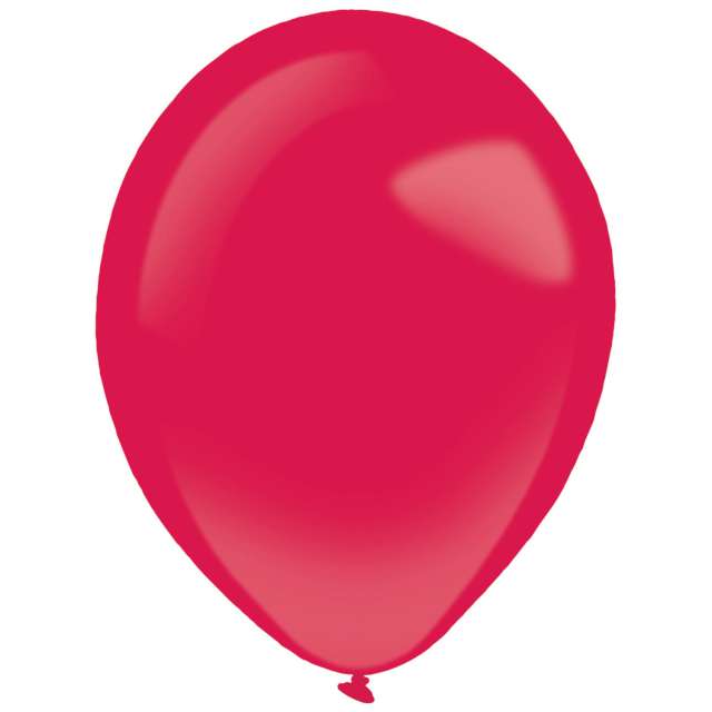 Balony "Decor Premium - Fashion", czerwone ciemne, Amscan, 11", 50 szt