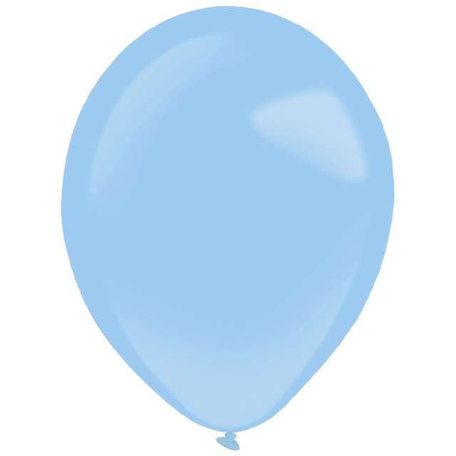 Balony "Decor Premium - Standard", niebieskie jasne, Amscan, 11", 50 szt