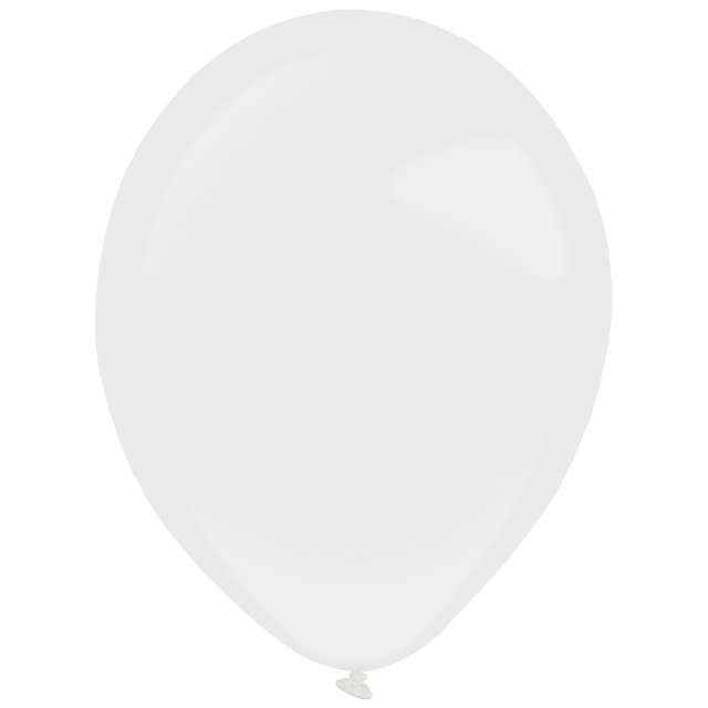 Balony "Decor Premium - Standard", białe, Amscan, 11", 50 szt