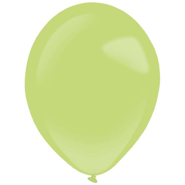 Balony "Decor Premium - Fashion", zielone jabłuszko, Amscan, 11", 50 szt