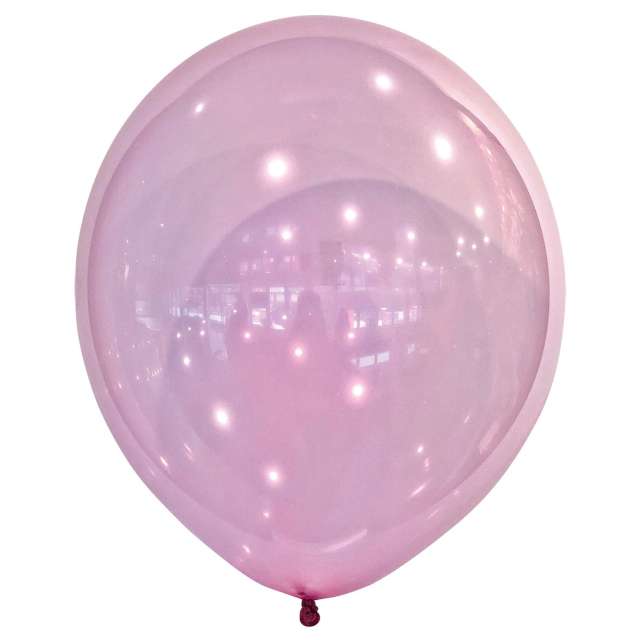 Balony "Decor Premium - Droplets", różowe, Amscan, 11", 50 szt