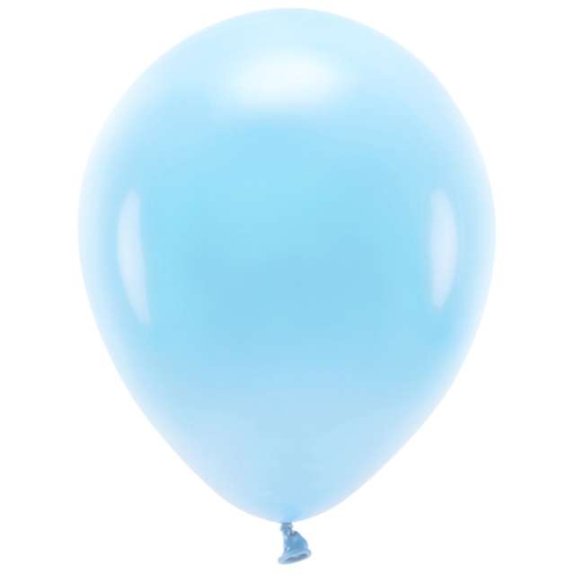 Balony "Ekologiczne", błękitne, Partydeco, 12", 10 szt