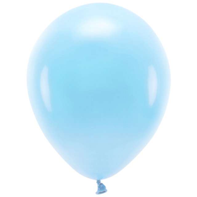 Balony "Ekologiczne", błękitne, Partydeco, 10", 10 szt